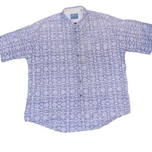 Levi's San Francisco Vintage Floral Button Down Cotton Shirt Mens Size XL Retro